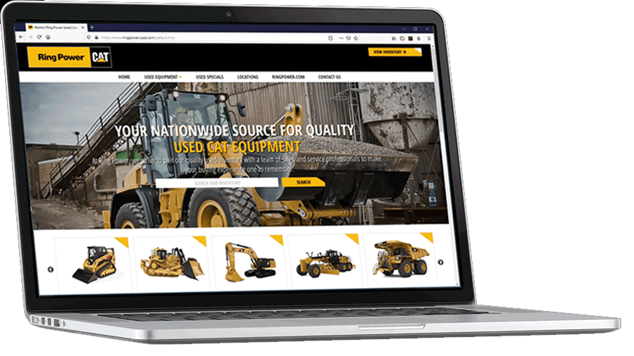 search heavy equipment, generators, air compressors and material handling